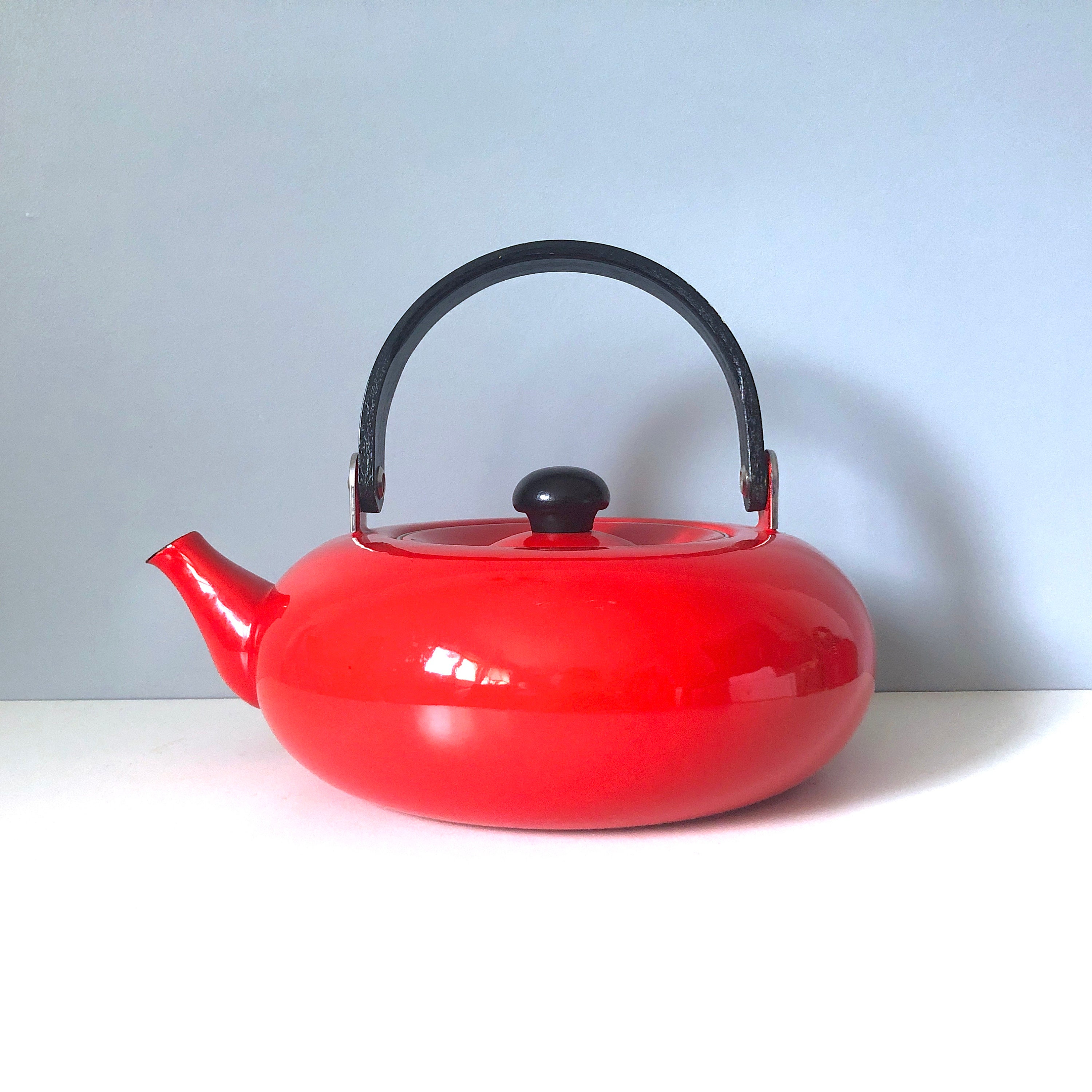  Copco Tea Kettle, 2.4 quart, Red: Home & Kitchen