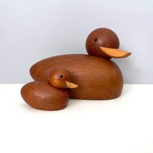 北欧ヴィンテージ　Skjode Skjern アヒル　オブジェ　鳥　ペア Skjode - Etsy Sweden