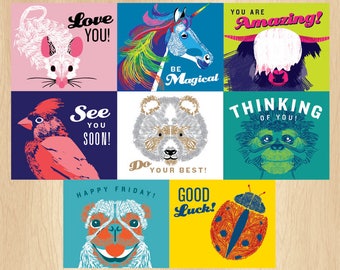 lunchbox notes, lunchbox cards, lunch card notes, lunch box notes for kids, printable lunchbox notes, lunch notes, thinking of you cards