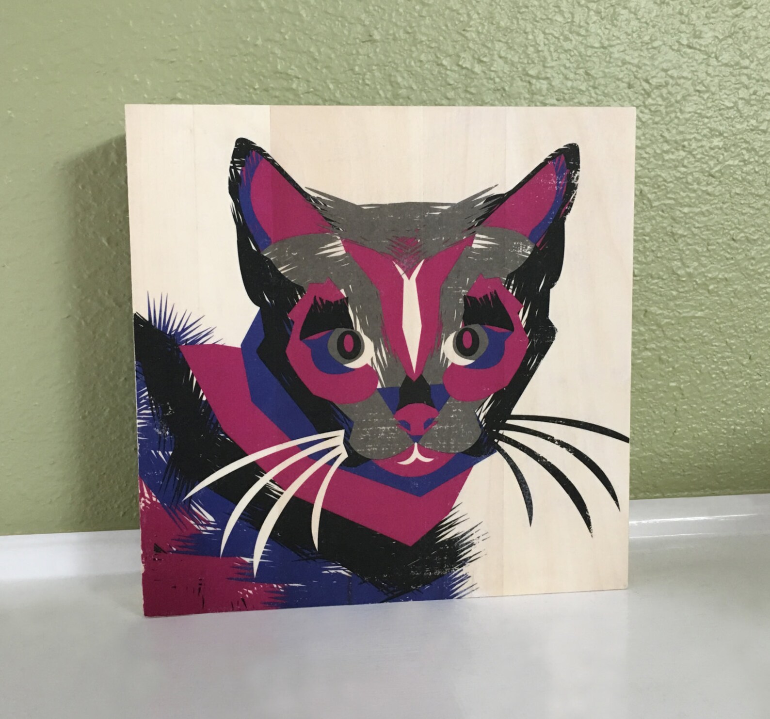 Cat Wall Cat Wall Pictures Cat Wall Decoration Cat Wall - Etsy