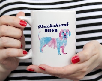 Dachshund lover, Dachshund lover gift, Dachshund gift, Dog lover gift, Dog mug, Dachshund coffee mug, Dog mom mug, Wiener dog gifts, pet mug