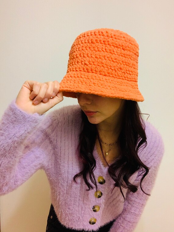 Cappello in Ciniglia Alla Pescatoria Ferragni Style Lavorato | Etsy Israel