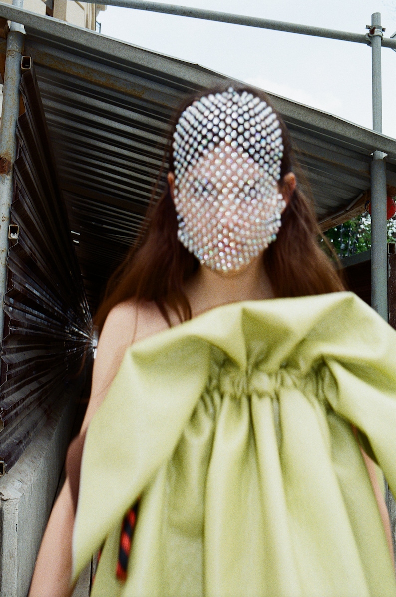 Rainbow Birdcage Mask Paula Face Veil | Etsy