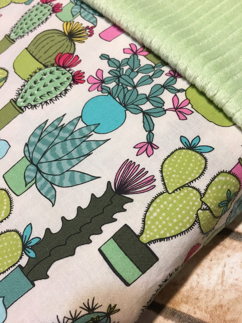 Cactus Blanket baby blanket cactus cactus theme cacti Etsy