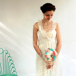 Alternative wedding dress, wedding dress lace