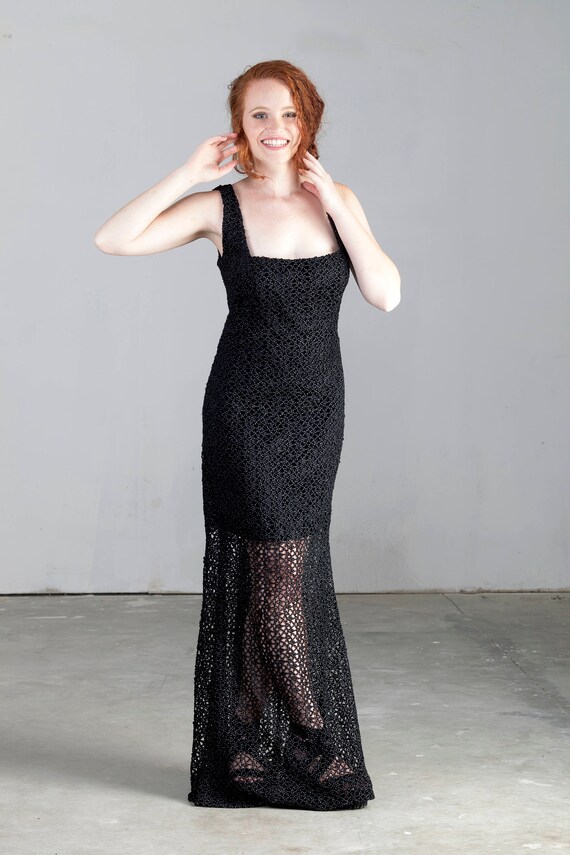 Black Dress, Black Lace Dress, Black Dress Bridesm