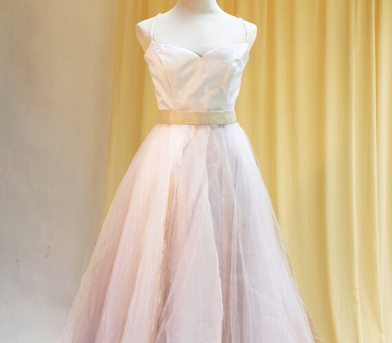 Long White Tulle Skirt 2025 | solajoiers.com