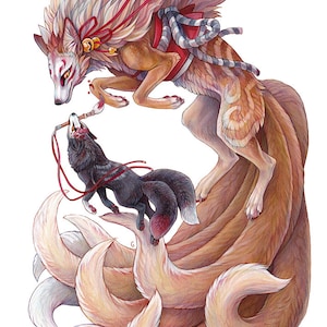 A4 print &#39;Kabuki&#39;