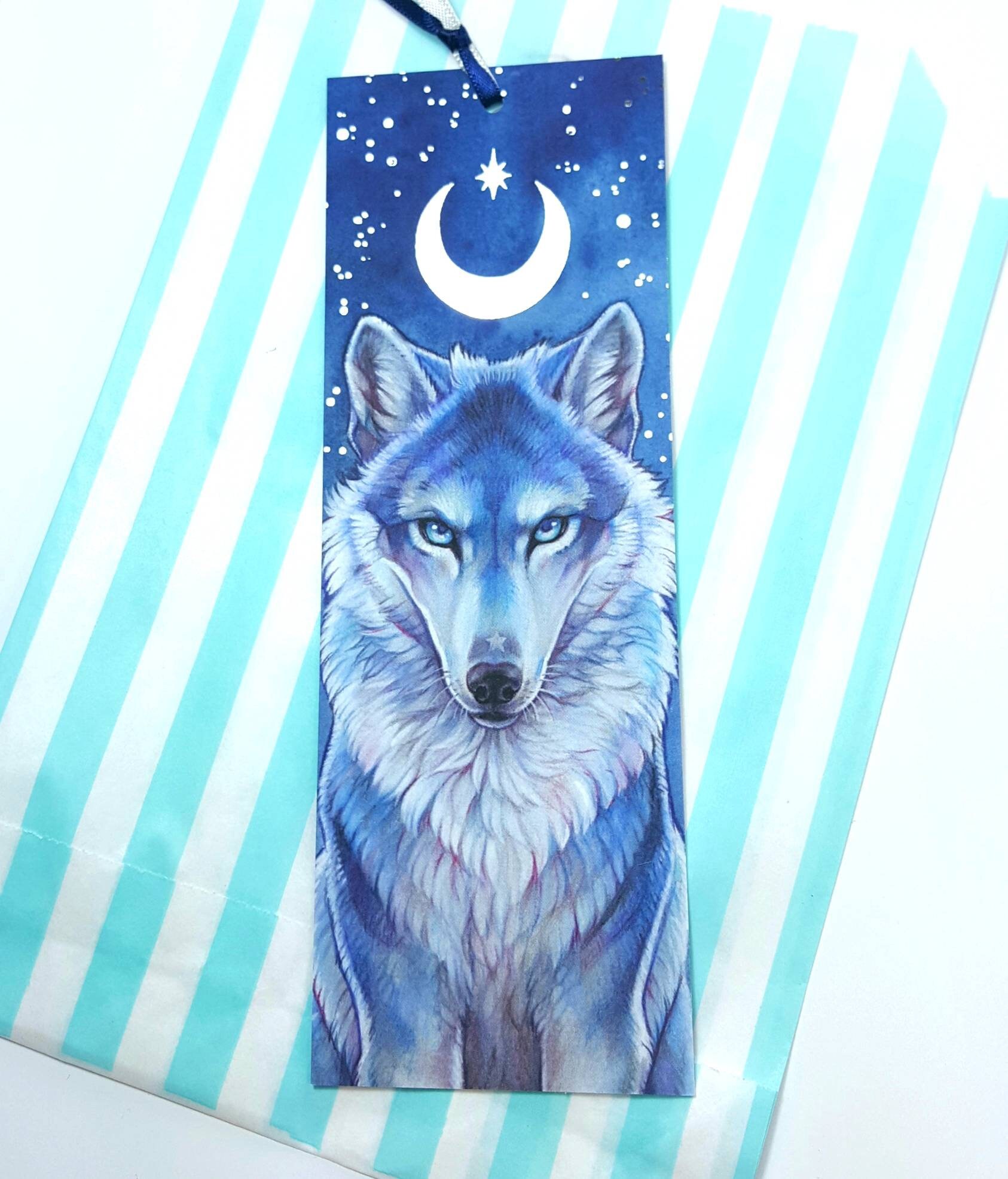 Bookmark - Cute Wolf Bookmark - Cute Wolf