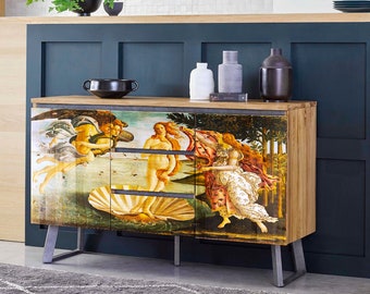 Large Birth Of Venus Sideboard