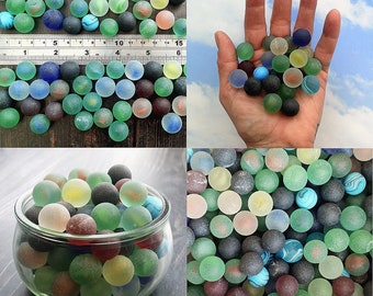 Biglie Di Vetro ROSSE 25 Mm (1 Pollice) SHOOTER Taw (lotto Da 5 - Foto 10