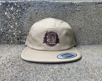 Tan 5 Panel SITT hat