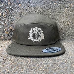 Olive 5 panel SITT hat