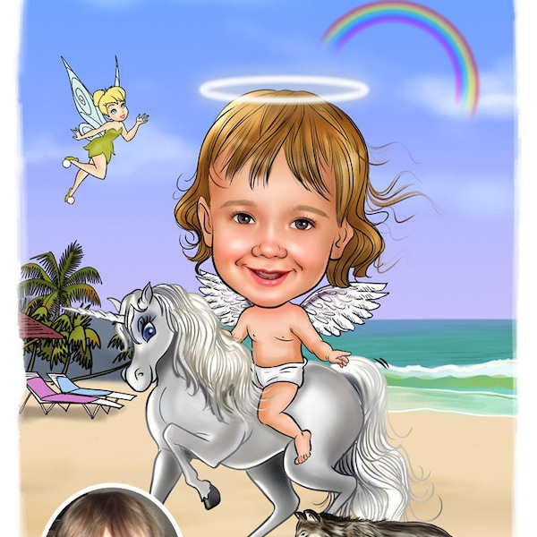 Caricaturas personalizadas: caricaturas dibujadas a mano personalizadas a partir de fotos / Caricatura de regalo / Dibujo de caricatura