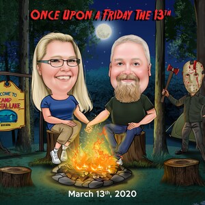 Halloween/Spooky Caricature Gifts - Personalized by your imagination!