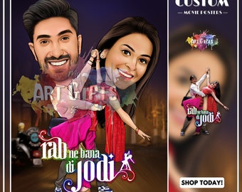 Bollywood Poster / Custom made Indian Movie Posters - Order the Perfect Bollywood Gift today!