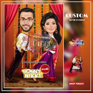 Bollywood Filmplakate / Filmplakate - Sonderanfertigungen - Tanu Weds Manu