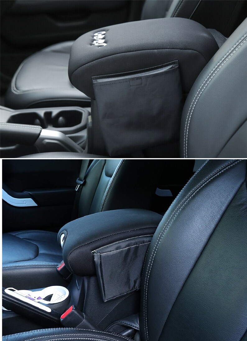 280z tail light bezel on Car Truck Interior Parts Black Paw Dog Center Console Armrest Cover With Pocket For 2018 Jeep Wrangler Jl Auto Parts And Vehicles