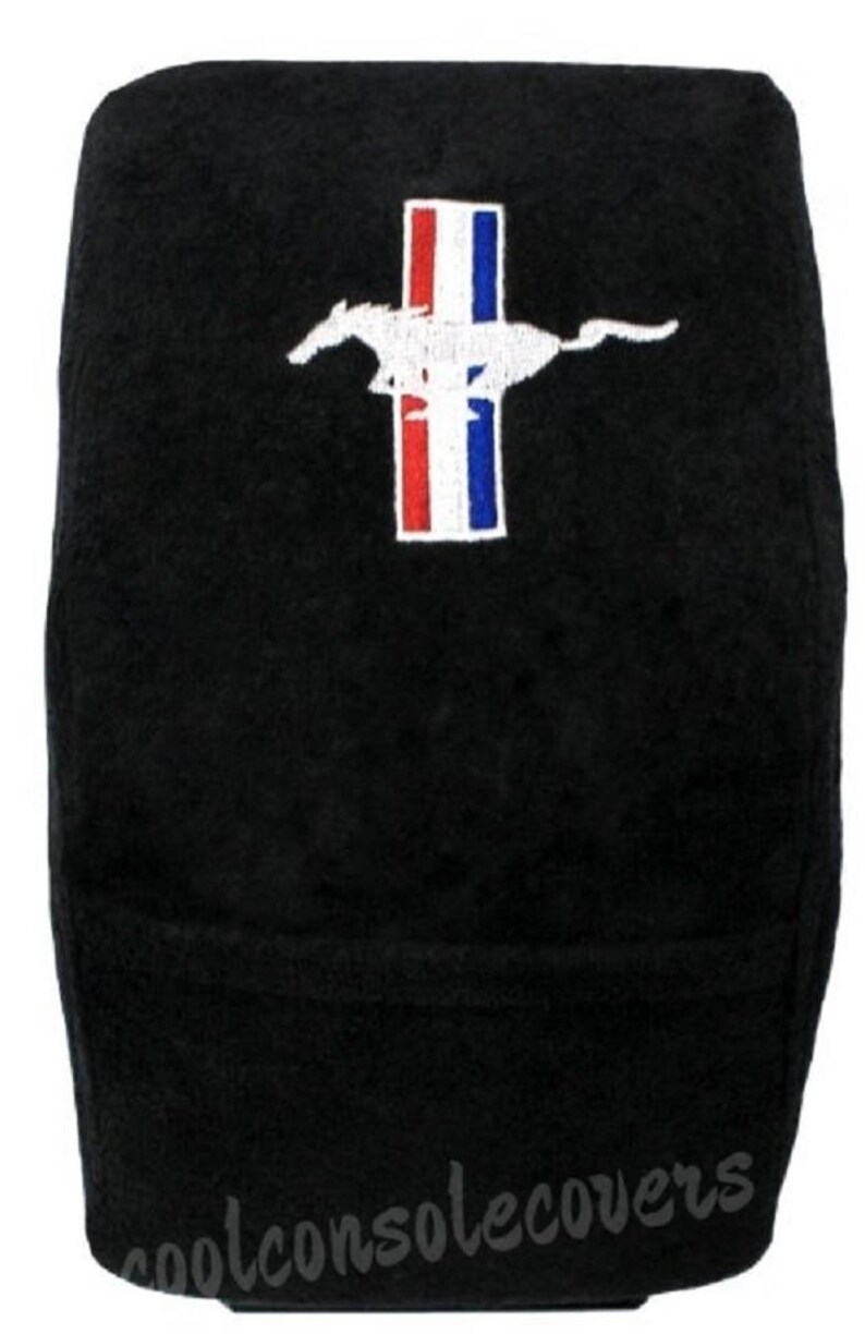 Fits Ford Mustang 2005 2009 Center Console Cover Embroidered Etsy