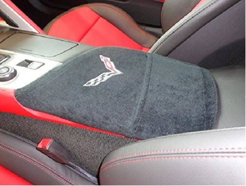Corvette C7 2014 2018 Center Console Lid Cover Black or Red Etsy