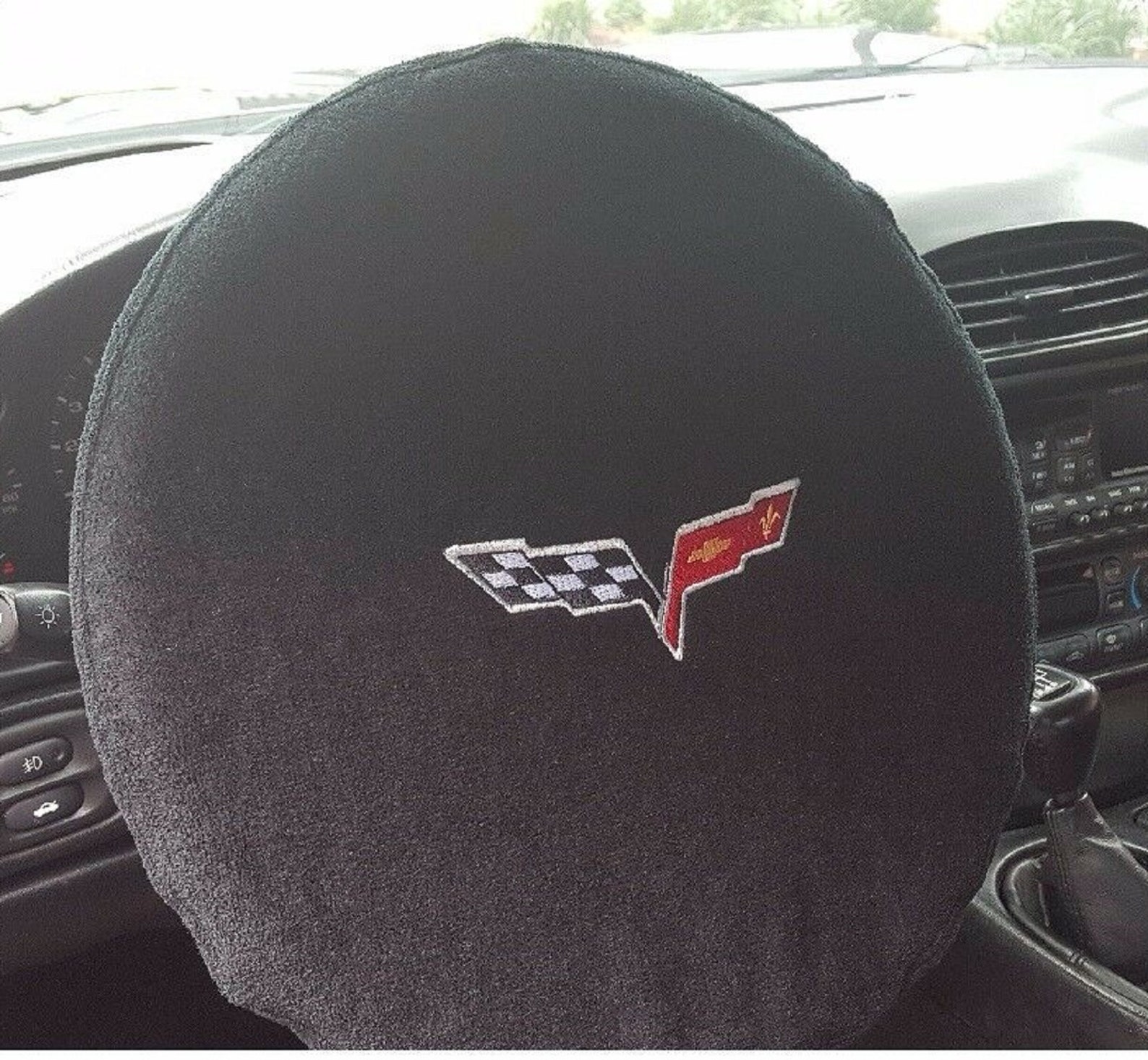 Chevy Corvette C5 C6 C7 Steering Wheel Cover Velour Terry Etsy