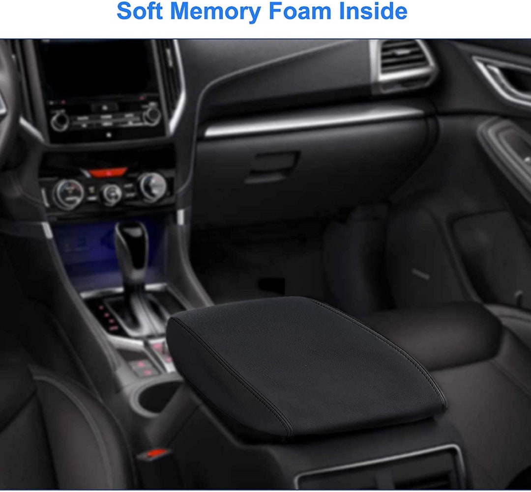 Fits Subaru Forester 2013 2018 Black Faux Leather With Black or Red