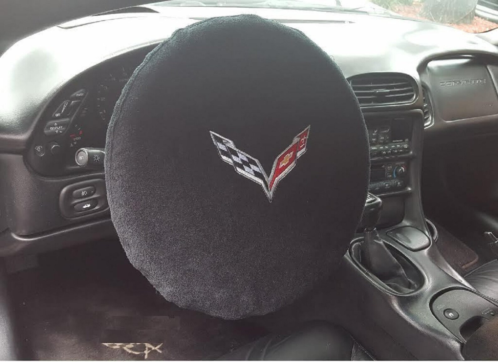 Chevy Corvette C5 C6 C7 Steering Wheel Cover Velour Terry Etsy