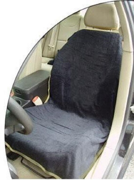 One Car Slipon Beachtowel Seat Cover Easily Slides Down Over