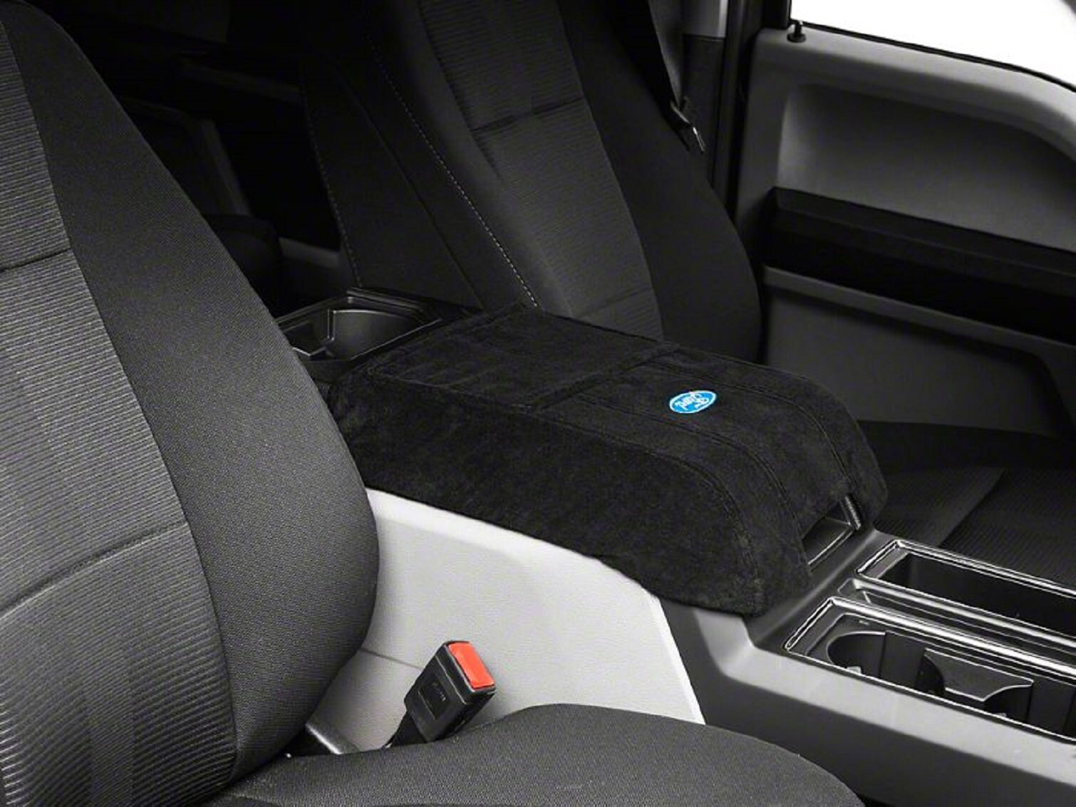 Ford 2011 2020 F150 F250 Center Console Cover Black Terry Etsy