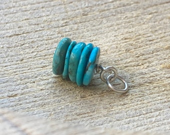 Pendentif, Collier Pendentif, Turquoise, Argent Sterling