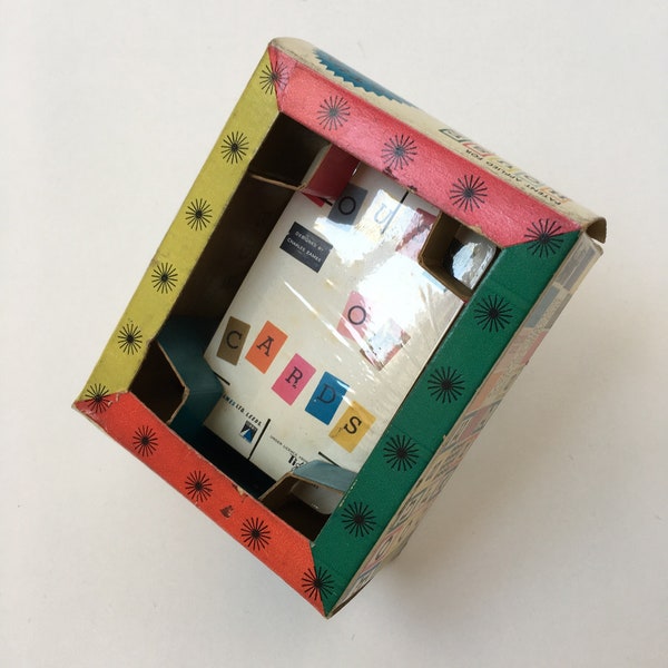 EAMES Tigrett (small) House Of Cards Toy - still SEALED - 1960s Mid Century Modern - Absolutley Rare