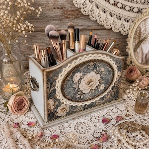 Makeup organizer wood