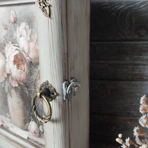 Large Wooden Key Holder, Wall Key Holder, Vintage Style Key Holder ...