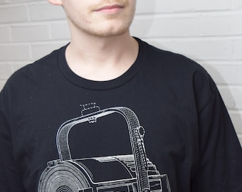 Tech Crew Stage Spotlight Tshirt for Rock Band Drama Club Stage Crew Gift. Behind the Scenes Tee. Great Theatre Geek T-Shirt
