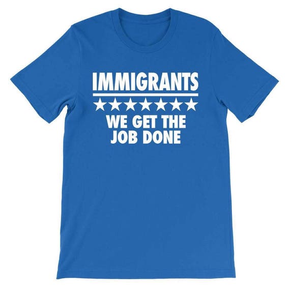 Hamilton t shirt immigrants sales