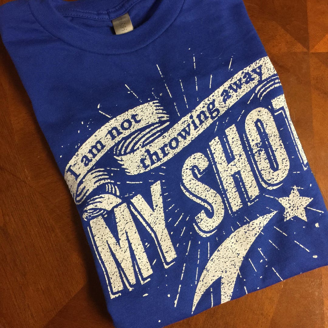I Am Not Throwing Away My Shot Kids Hamilton Tshirt for Boys Etsy