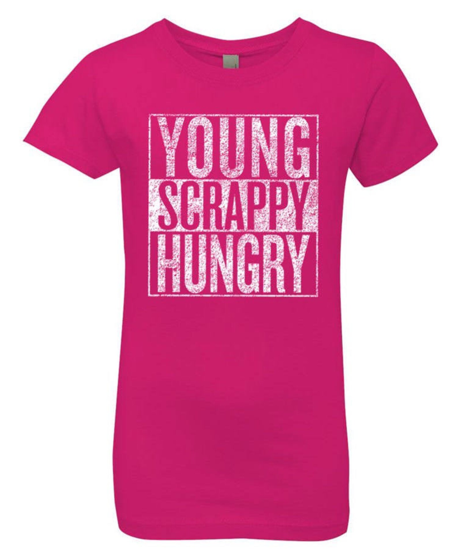 Girls Hamilton Shirt Kids Young Scrappy Hungry Free Shipping Etsy