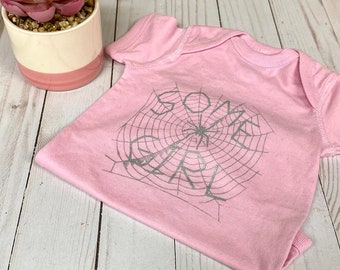 Gift for Baby | Charlottes Web Some Girl Baby Romper for Book Lover or Writer