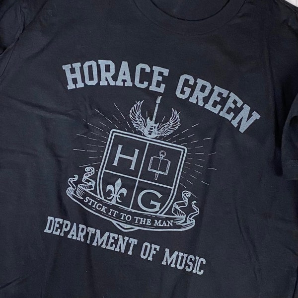 School of Rock Musical Shirt, Horace Green Music Dept, Stick It to the Man