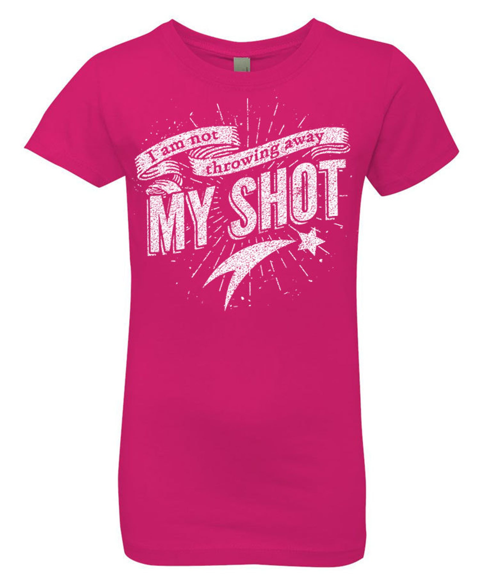 Girls Hamilton Shirt Kids I Am Not Throwing Away My Shot for Etsy