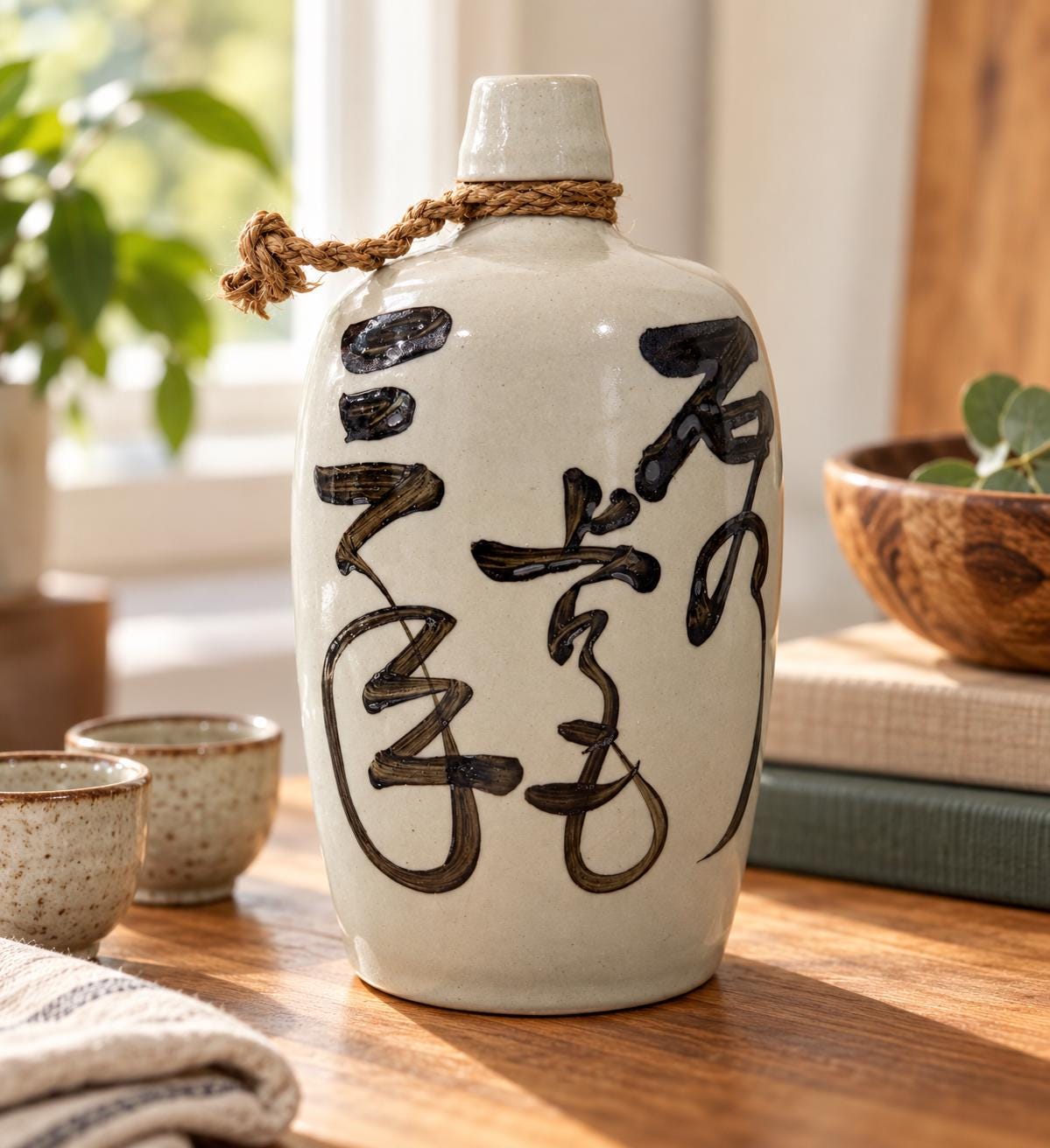 Japanese Sake Bottle - Etsy