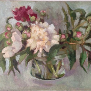 Peony  / Oil painting