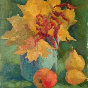 Fall/ Oil painting/Still life