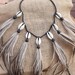 Emu Feather & Cowrie Shell Necklace - Etsy