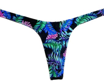 Colorful Tropics Super Slim ED* Thong * Swimsuit