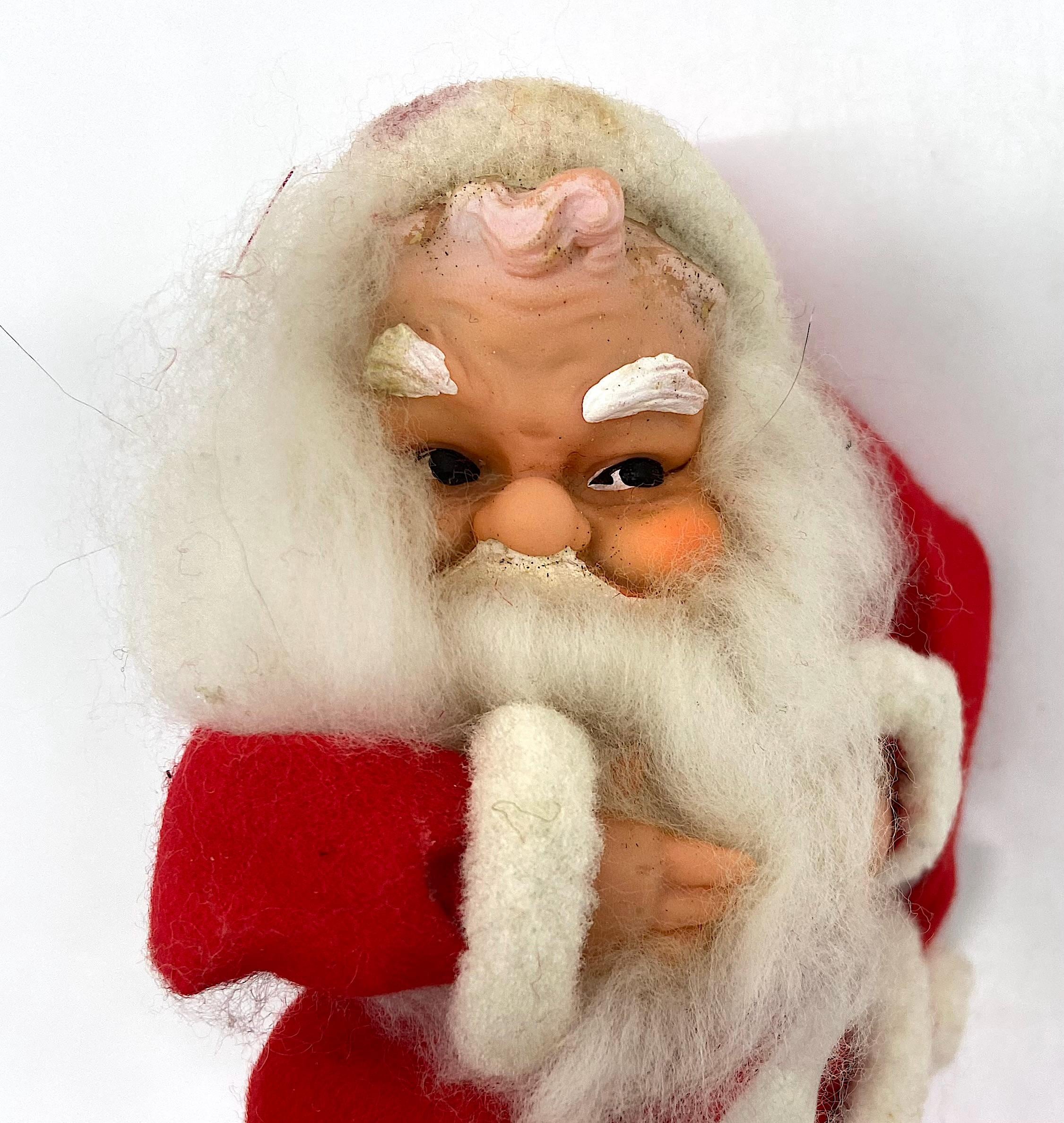 サンタドール(USA Sewbeit) Vintage Santa Claus Doll with Fabric