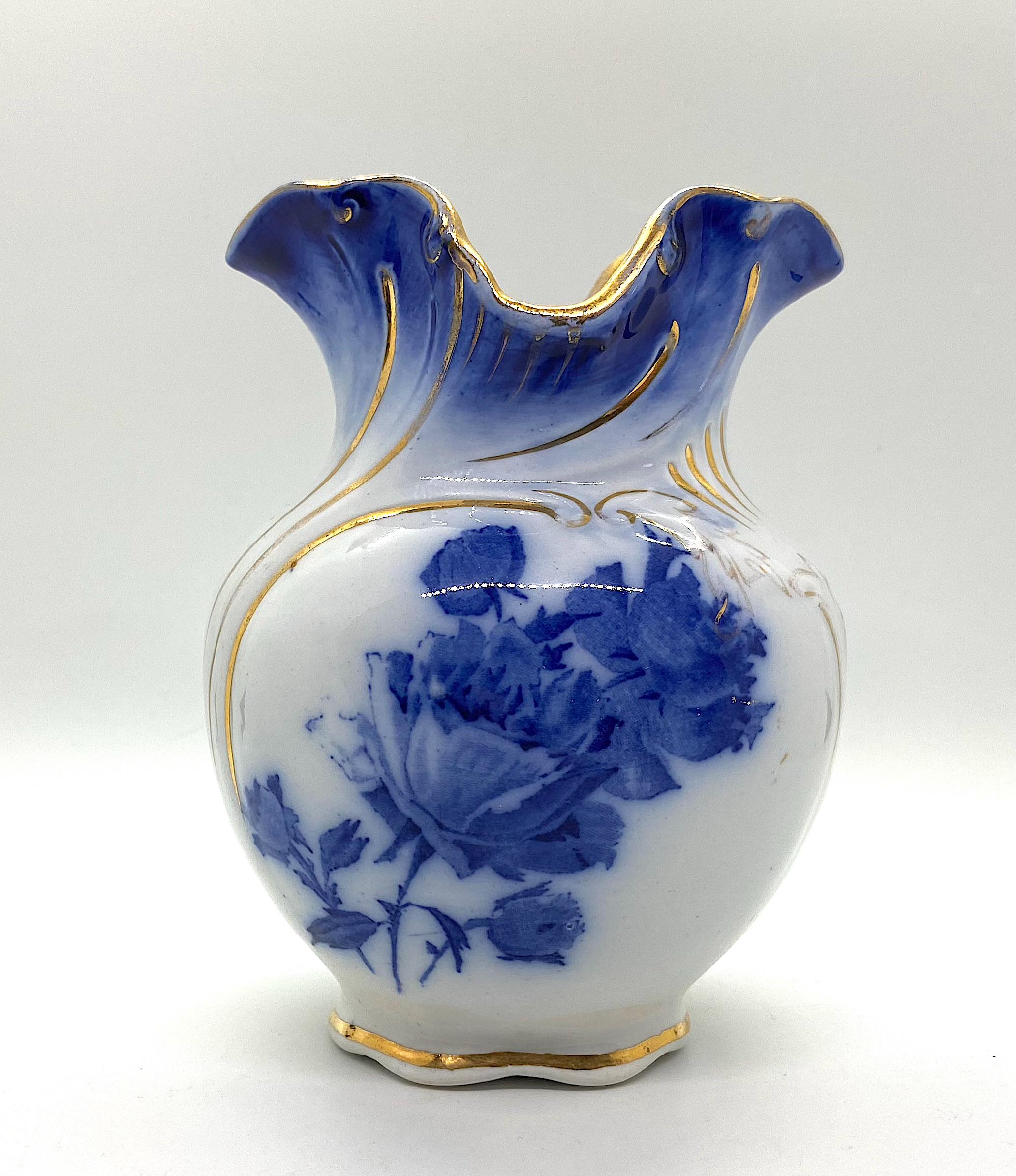 アンティーク　ドルトン・バースレム　ベース（花瓶）（イギリス） Doulton burslem vase - Etsy 日本