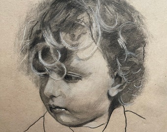 Custom Portrait Drawing | Portrait Commission | Classical Portraiture