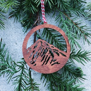 Quandary Peak - Colorado - Wooden Ornament, Hiker Gift, Climber Gift, Christmas Ornament, Nature Lover, Mountain Souvenir