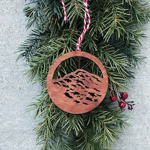 Grays Peak - Colorado - Wooden Ornament, Hiker Gift, Climber Gift, Christmas Ornament, Nature Lover, Mountain Souvenir